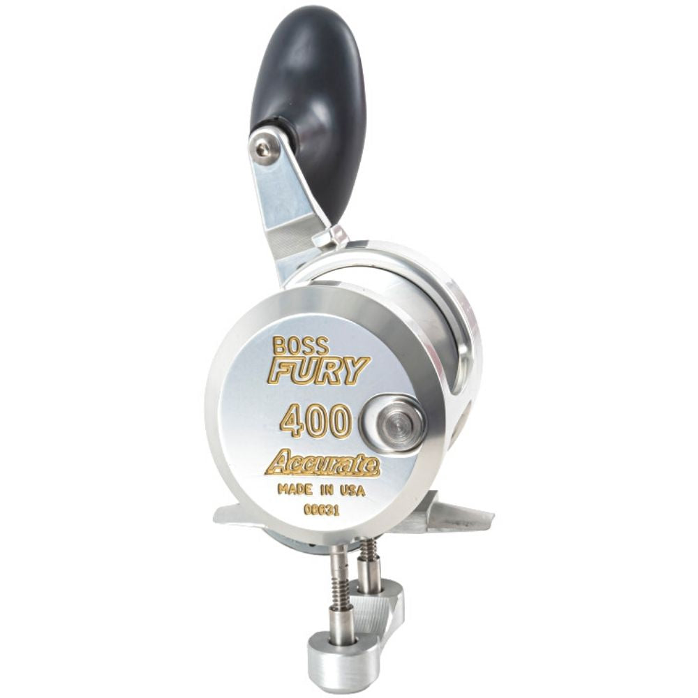 Accurate Boss Fury Conventional Reel- 400- Silver