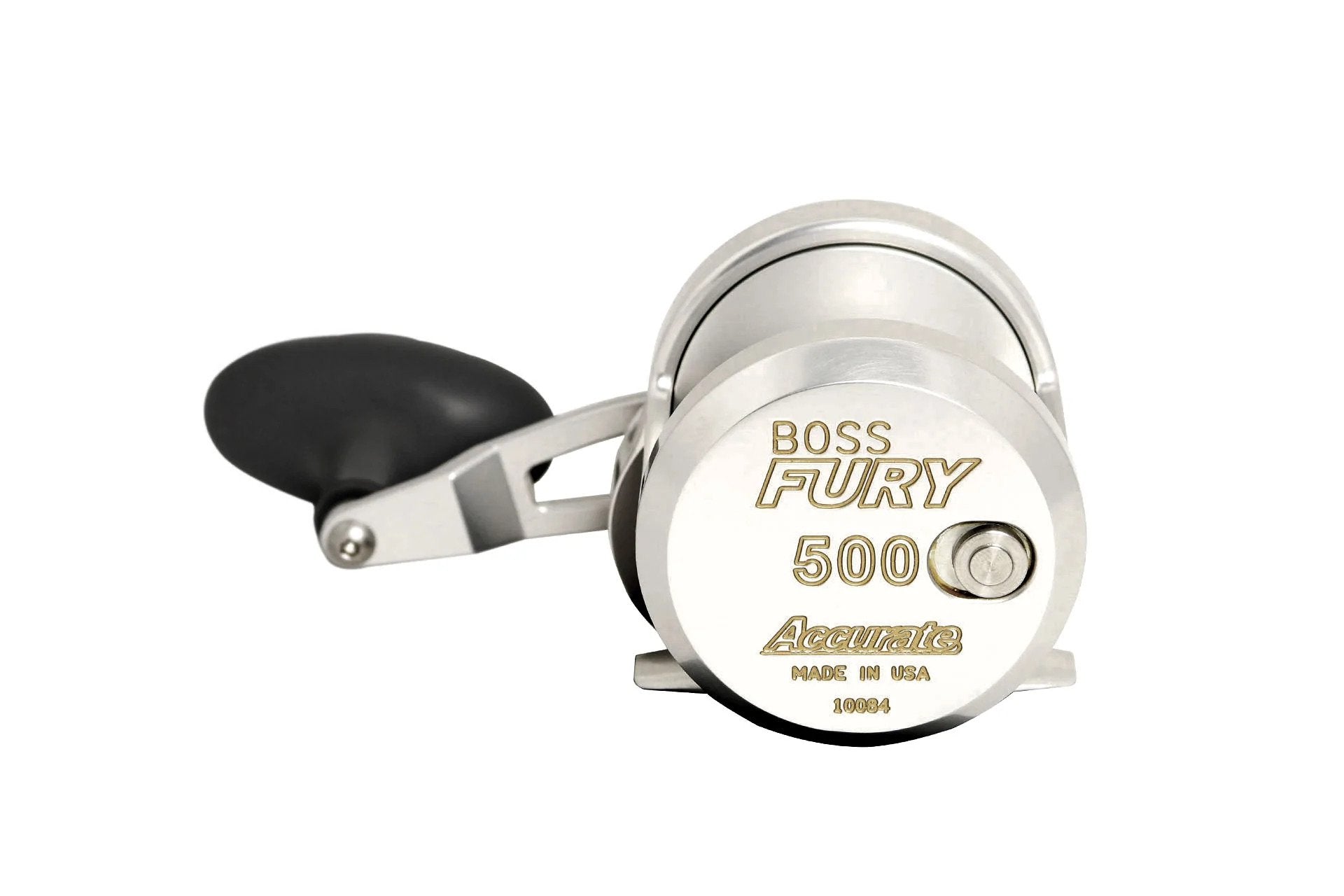 Accurate Boss Fury Conventional Reel- 500- Silver