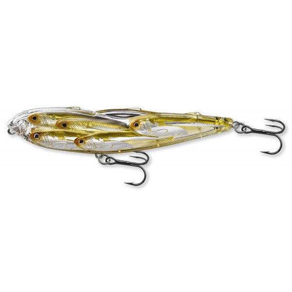 LiveTarget BaitBall Glass Minnow Topwater Walking Bait