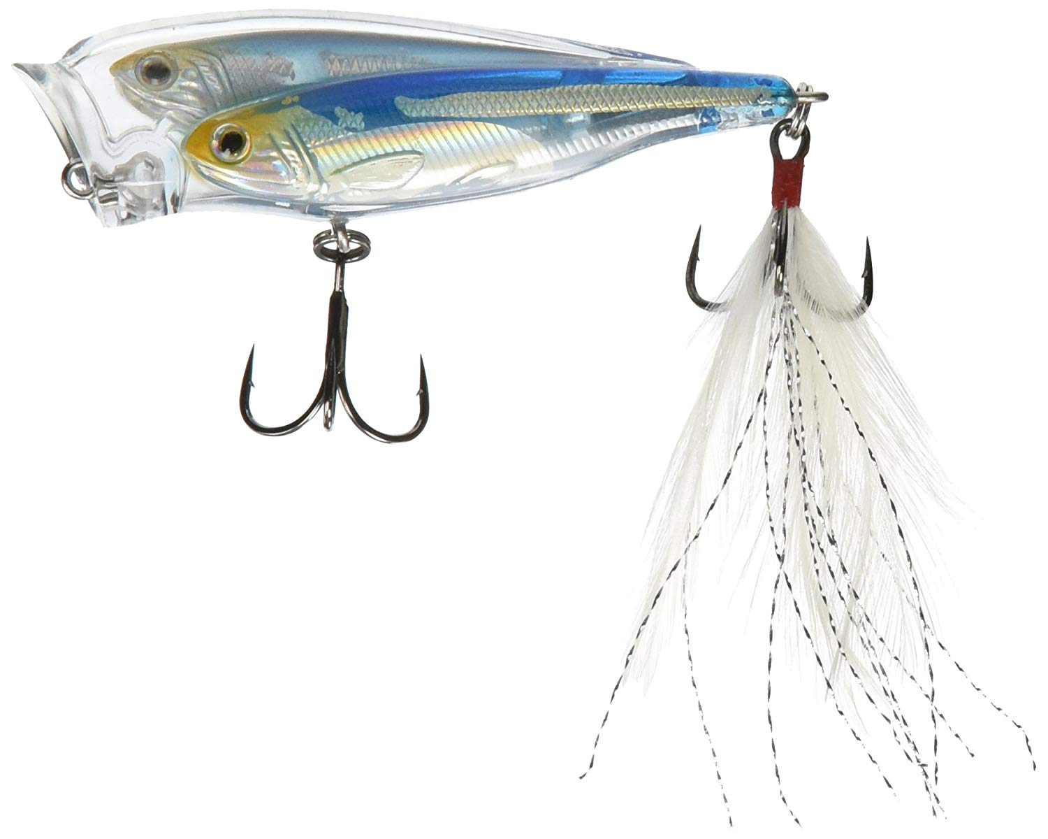 LiveTarget Glass Minnow Freshwater Lure Bait Ball Popper