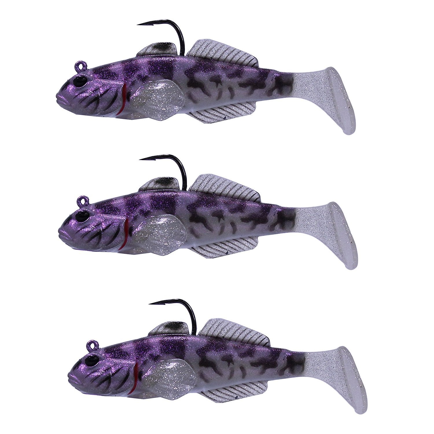 LiveTarget Goby Paddle/Swirl Tail