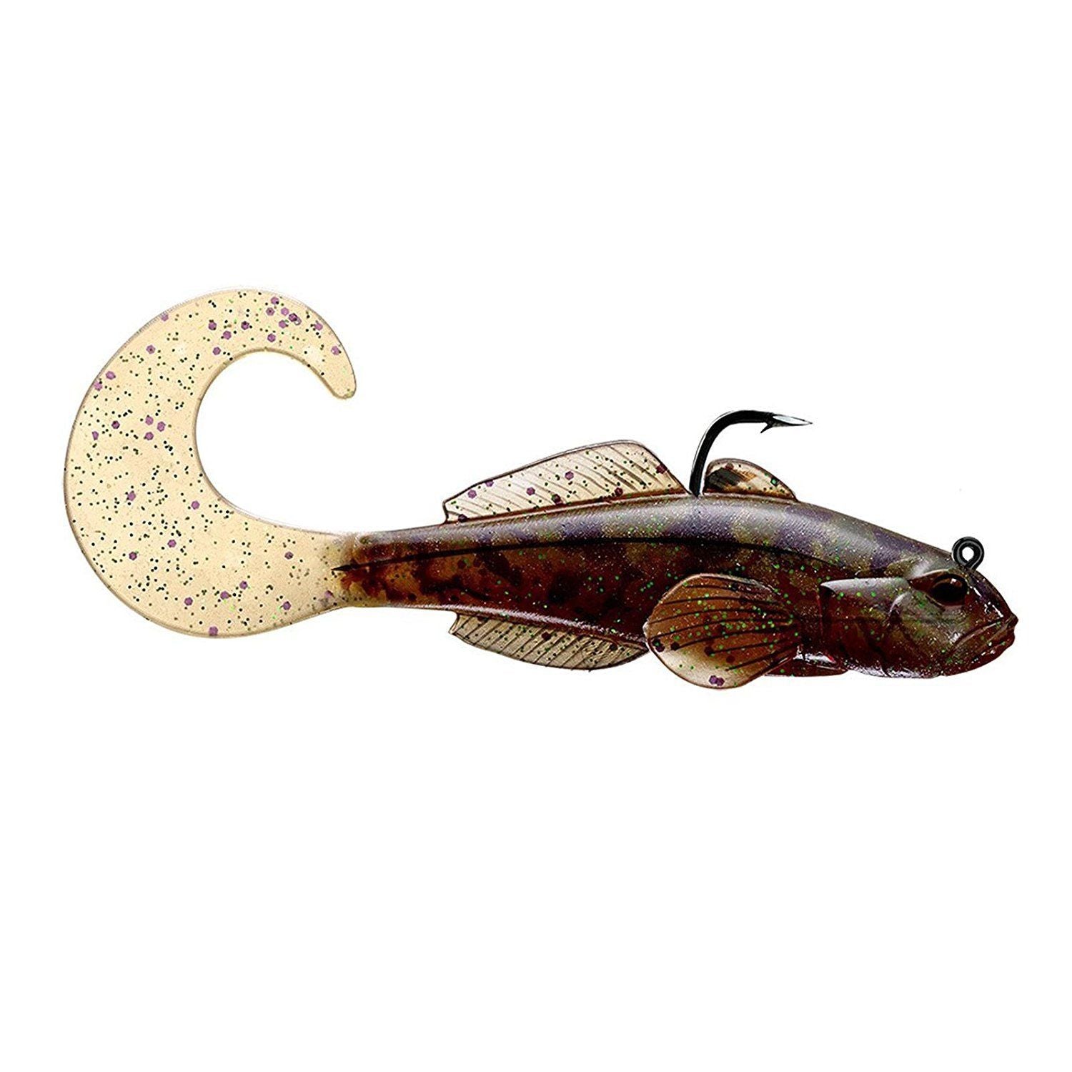 LiveTarget Goby Paddle/Swirl Tail