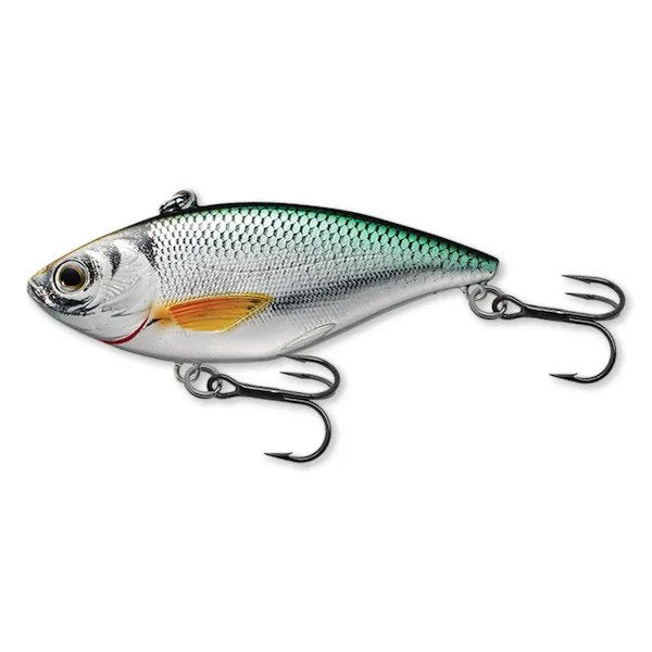 LiveTarget Golden Shiner Lipless Rattlebait, 2 7/8", 1/2oz, Silver/Green