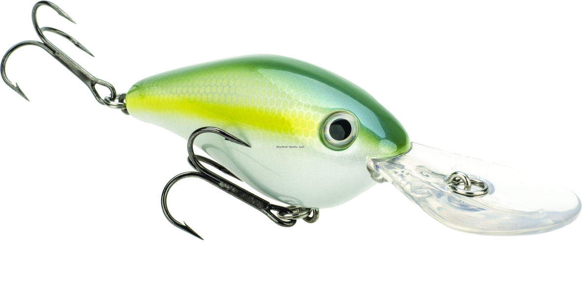 Strike King Pro Model 8XD Extra Deep Dive Rattle Crankbait, Sexy Blue Herring