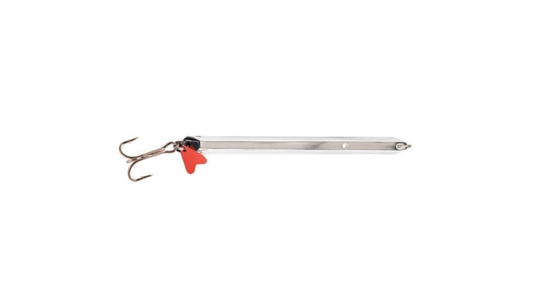 P-Line Hex Bar Jig Treble Hook, Chrome, 7", 16 oz,