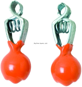 Eagle Claw Rubber Coated Depth Finder, 2 Pack, 3/4 Oz