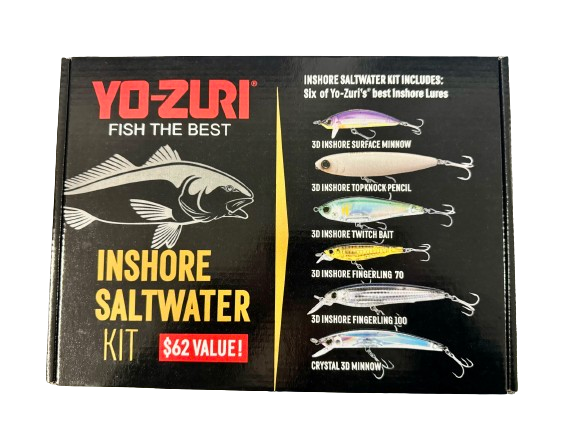 Yo-Zuri Inshore Saltwater 6pc Lure Kit