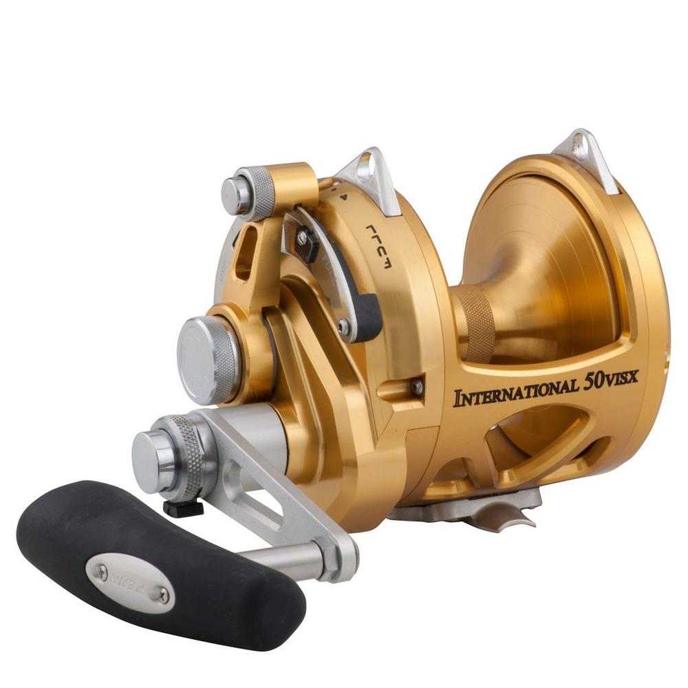 Penn International VISX Lever Drag 2-Speed Conventional Fishing Reels