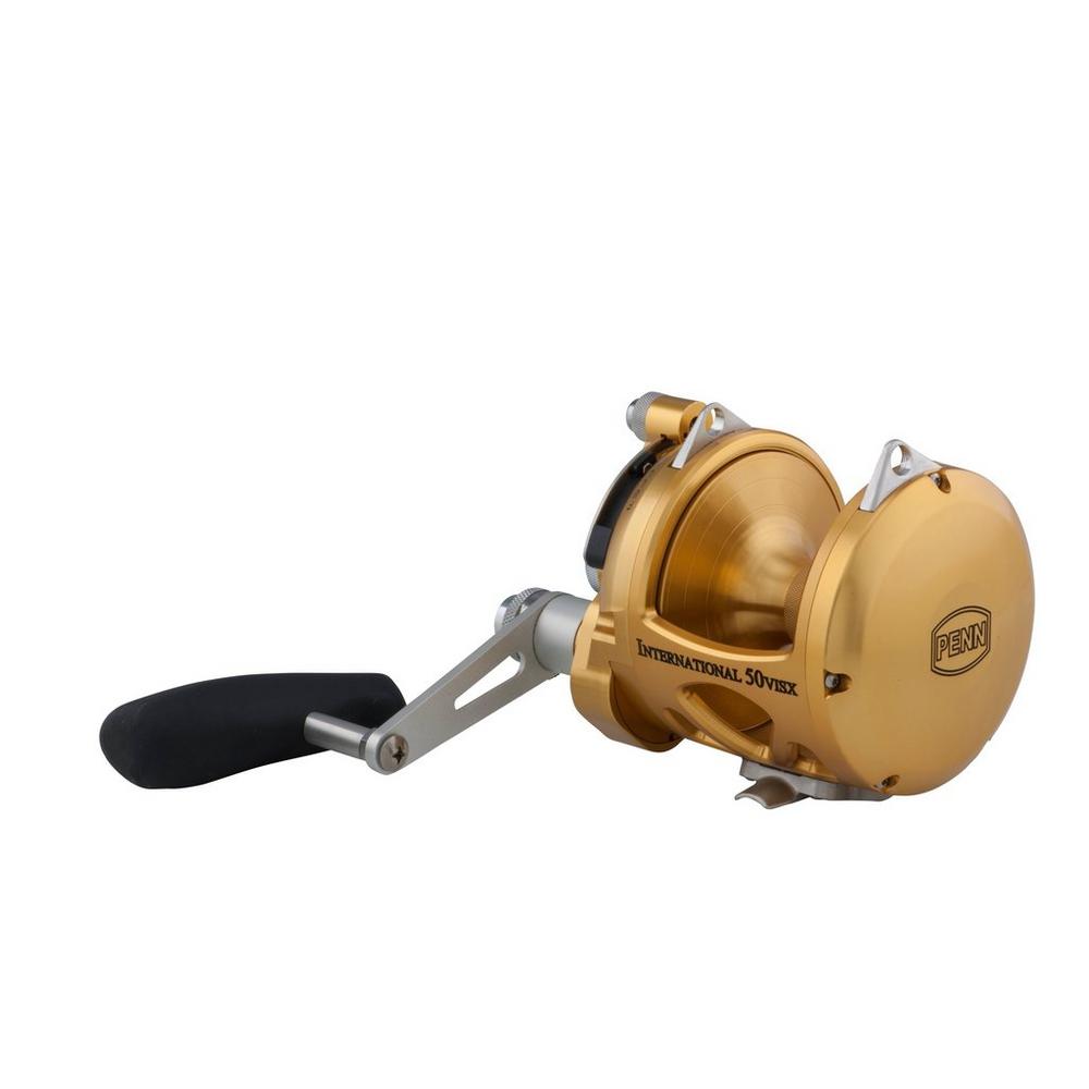 Penn International VISX Lever Drag 2-Speed Conventional Fishing Reels