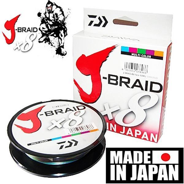 Daiwa J-Braid 8 Strand Braided Line