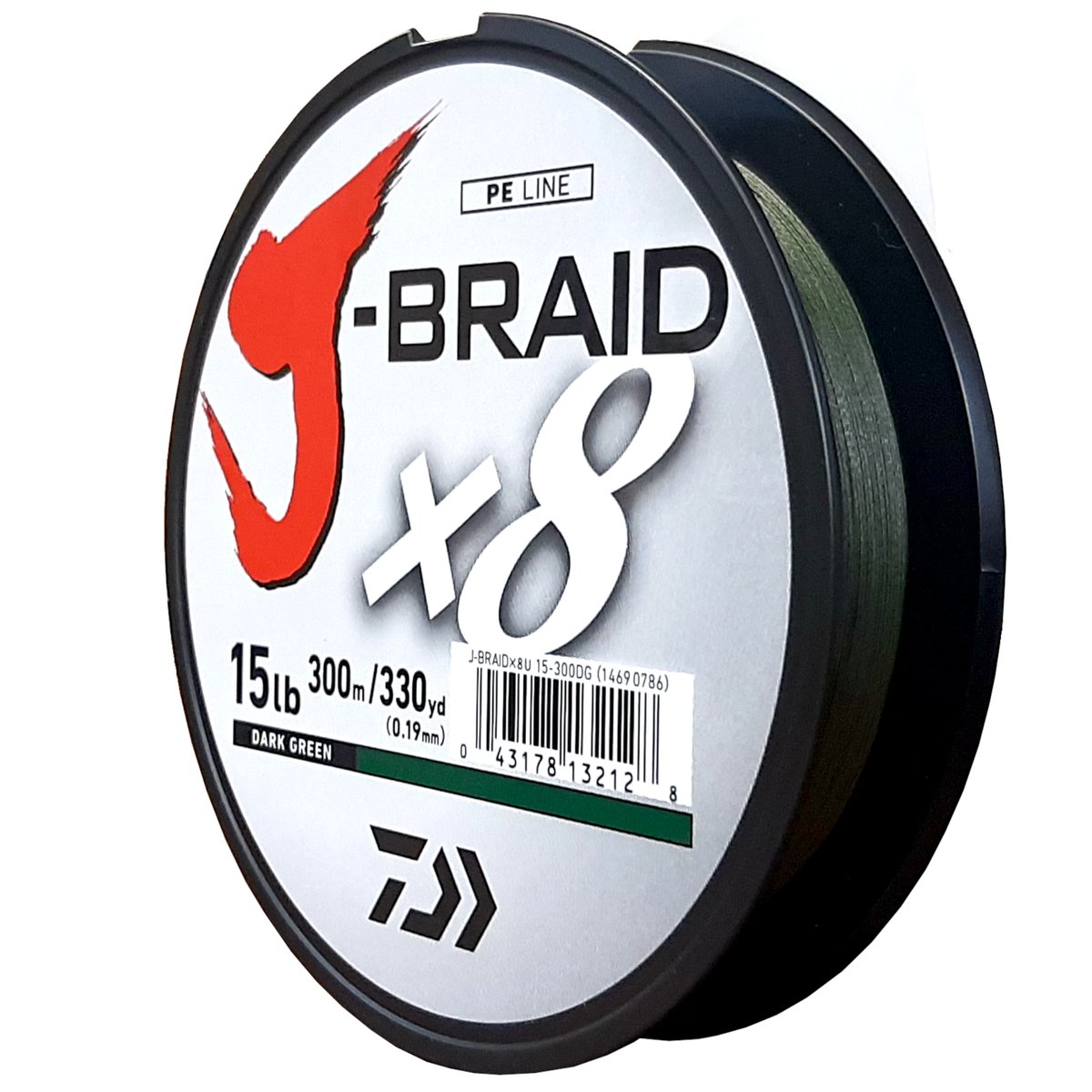 Daiwa J-Braid 8 Strand Braided Line