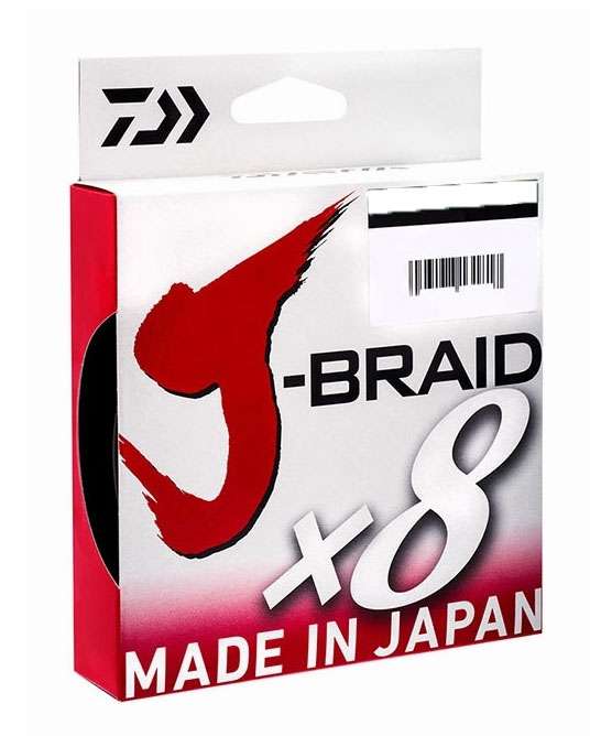 Daiwa J-Braid x8 8 Strand Braided Line (328, 548, 3300 Yards)