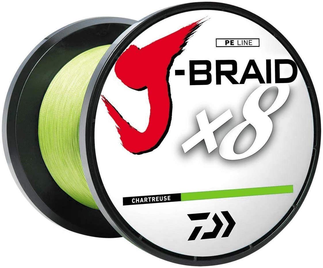 Daiwa J-Braid x8 8 Strand Braided Line (328, 548, 3300 Yards)