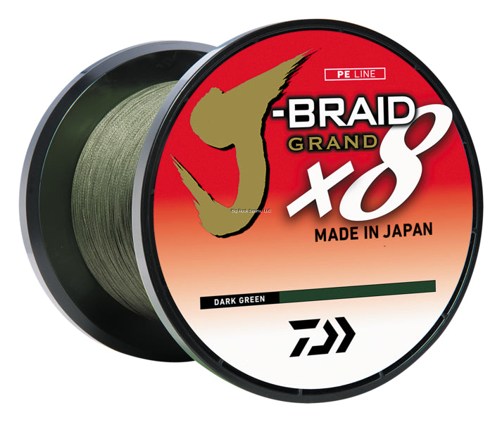 Daiwa J-Braid x8 Grand 8 Strand Braided Line