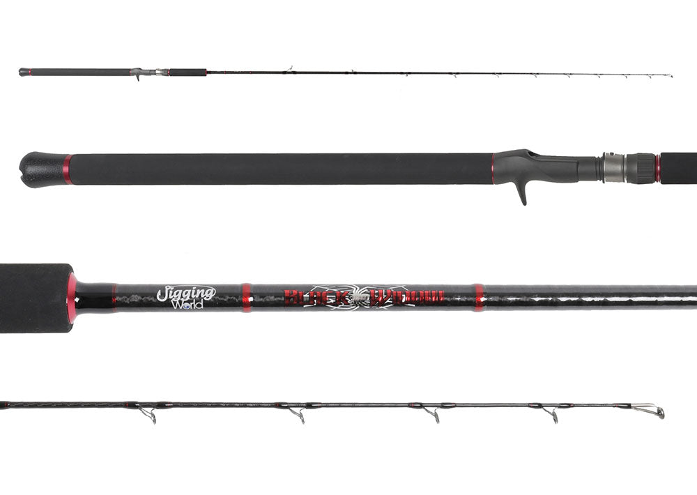 Jigging World Black Widow Casting Rods