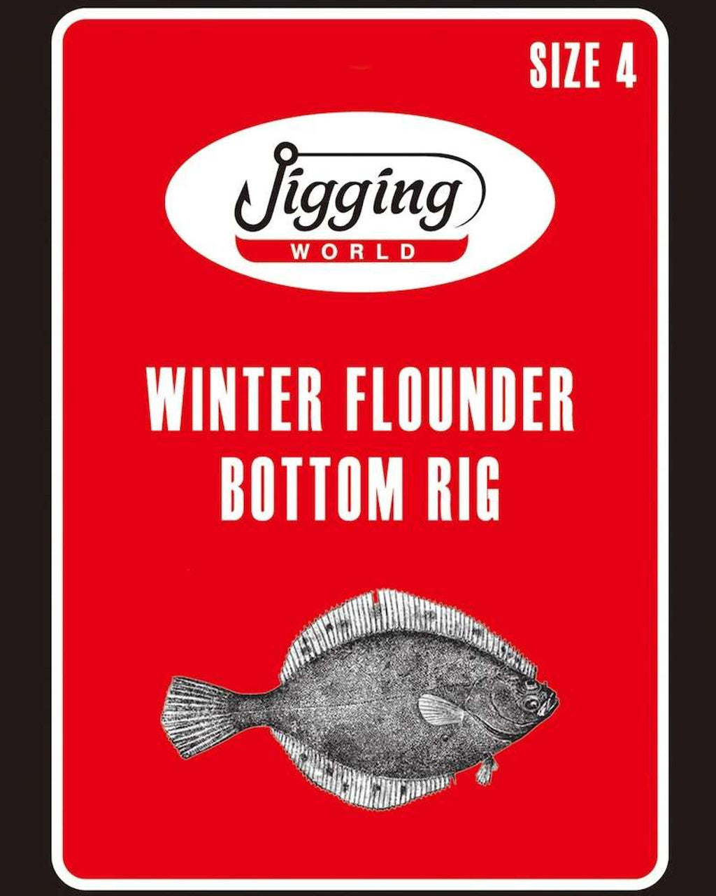 Jigging World Winter Flounder Bottom Rig Size 4