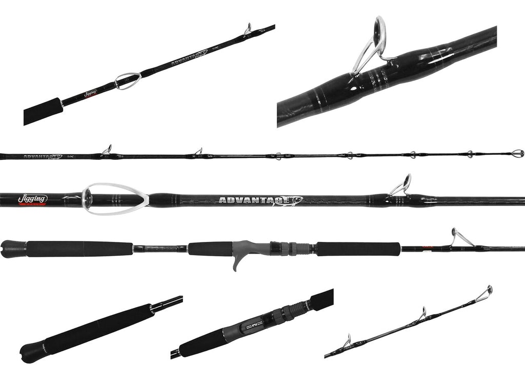 Jigging World Ghost Hunter Advantage Conventional Jigging Rods