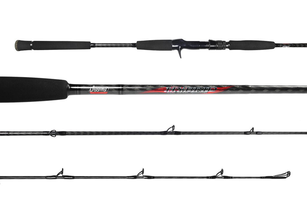 Jigging World Hybrid Nano Carbon Casting Fishing Rods