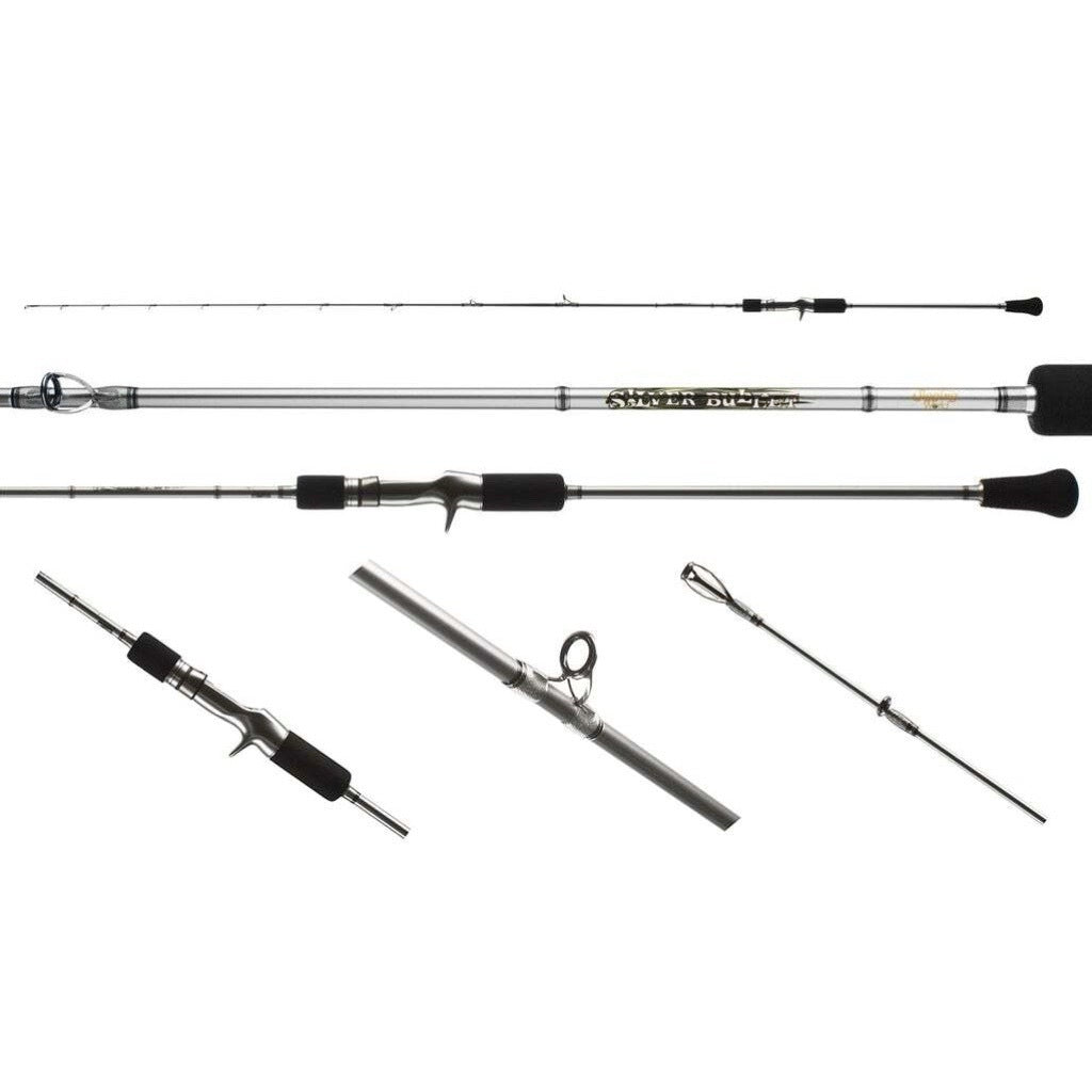 Jigging World Silver Bullet Slow Pitch Jigging Casting Rods