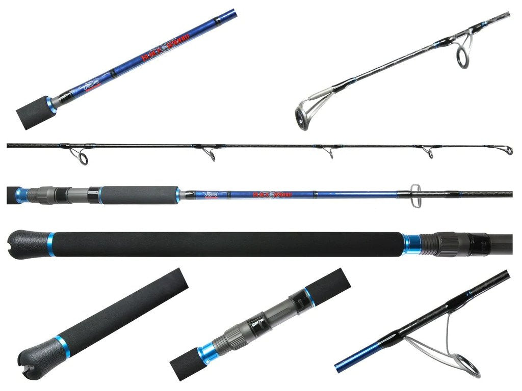 Jigging World Black Widow Spinning Rods