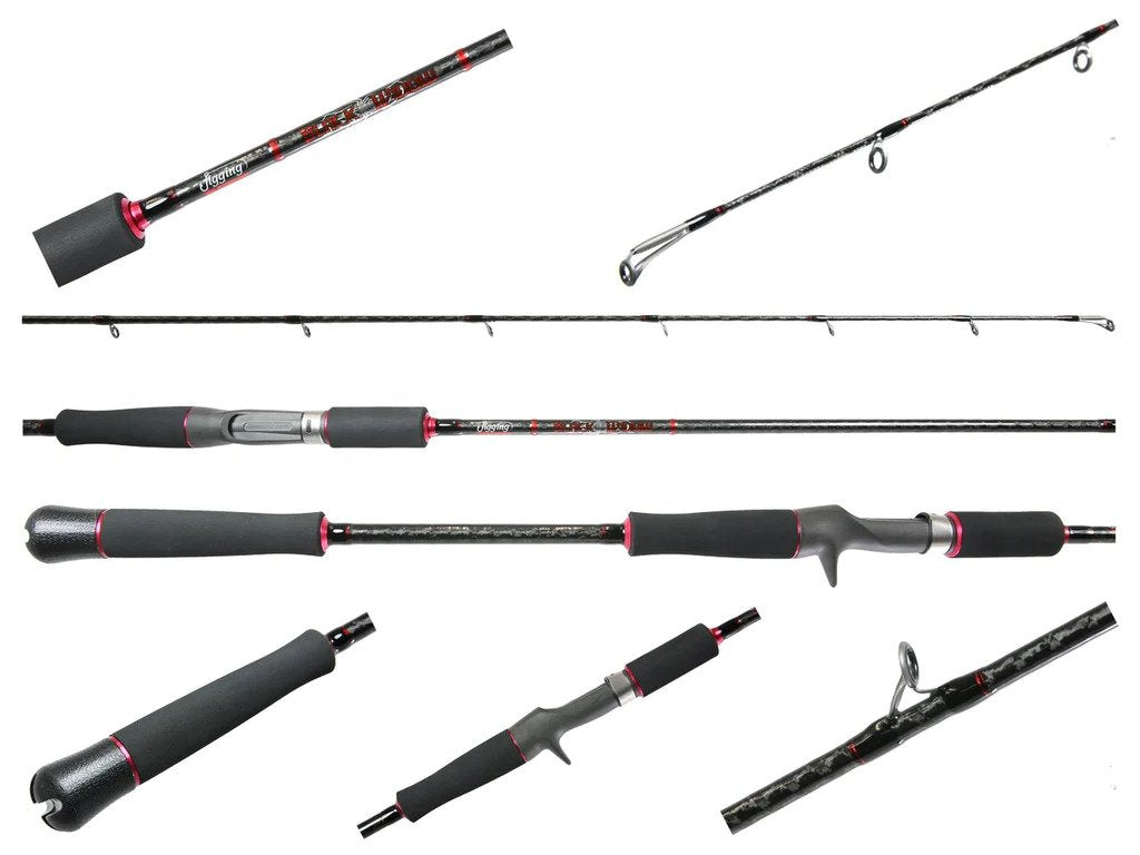 Jigging World Black Widow Casting Rods