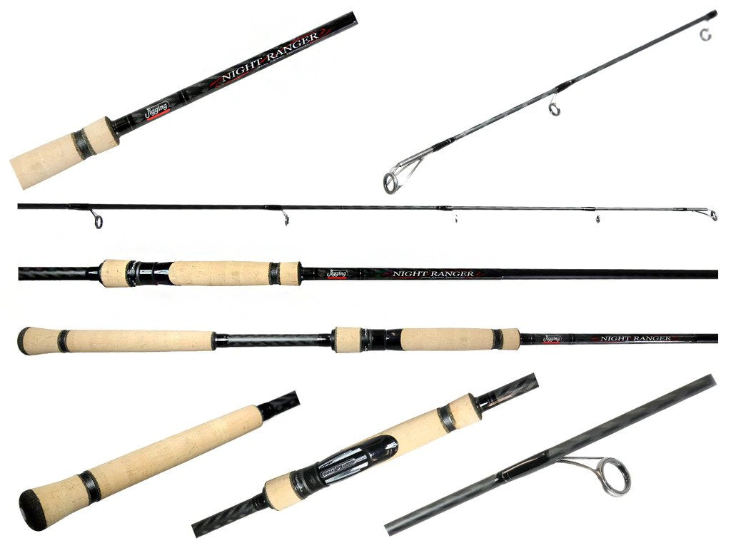 Jigging World Night Ranger Nano Carbon Spinning Rods