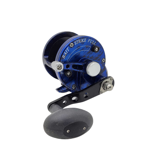 Avet JX 6.0 Single Speed Lever Drag Casting Reel, Blue Camo