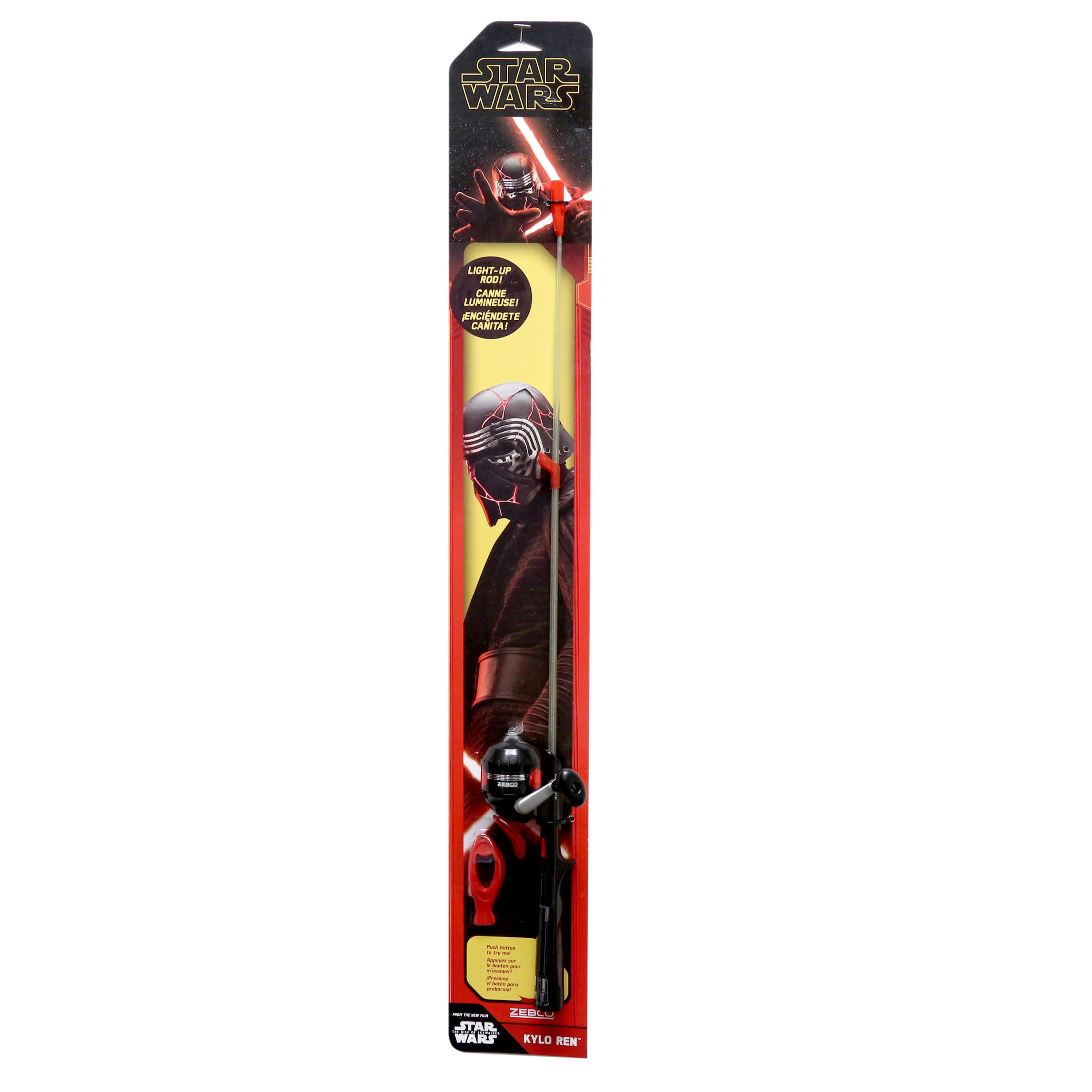 Zebco KYLOSC301.FB4 Starwars Kylo 30" Spincast Lighted Combo 6lb