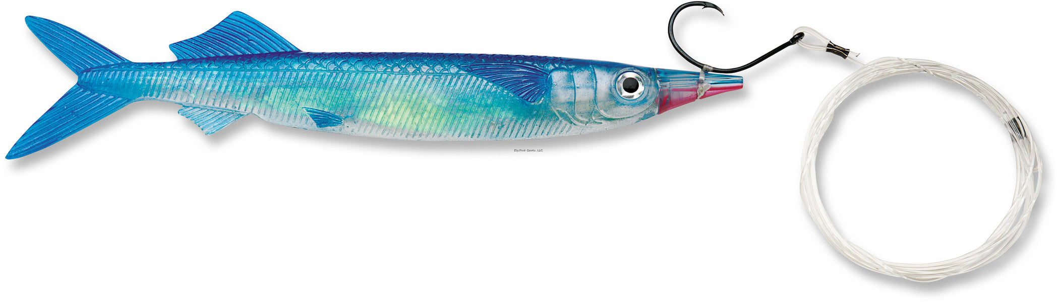 Williamson Live Ballyhoo Pro-Rigged Lure 9 1/2" Blue