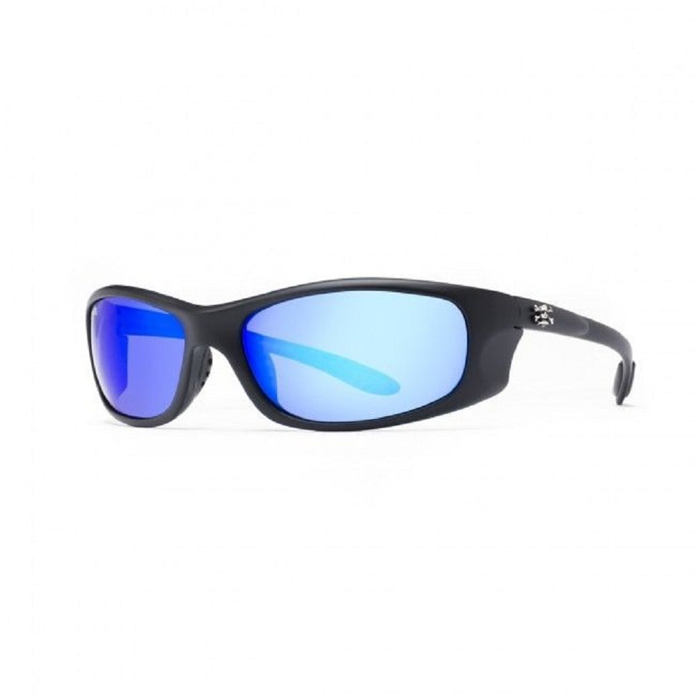 Calcutta Los Cabos Polarized Sunglasses Black/Blue Mirror Lens