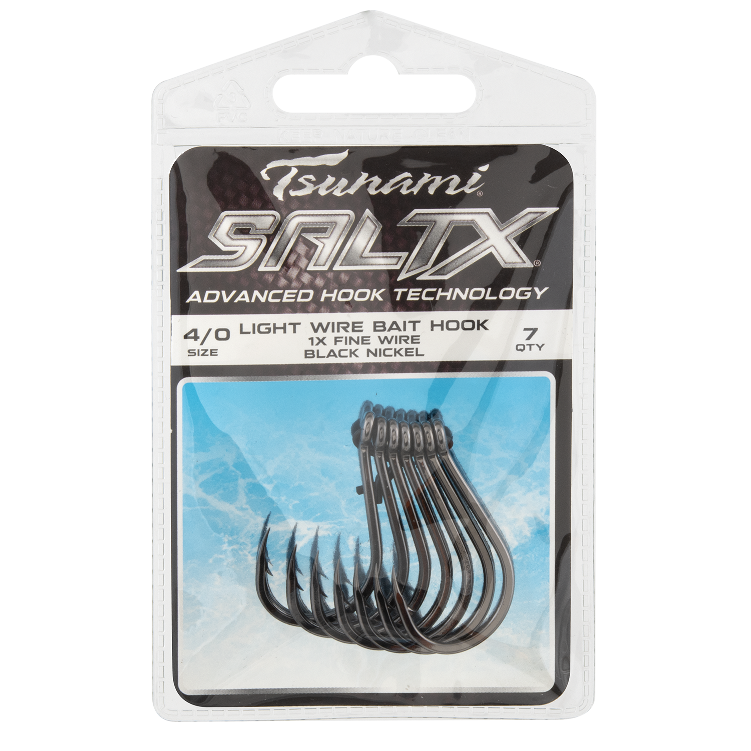 Tsunami SaltX Light Wire Bait Hook