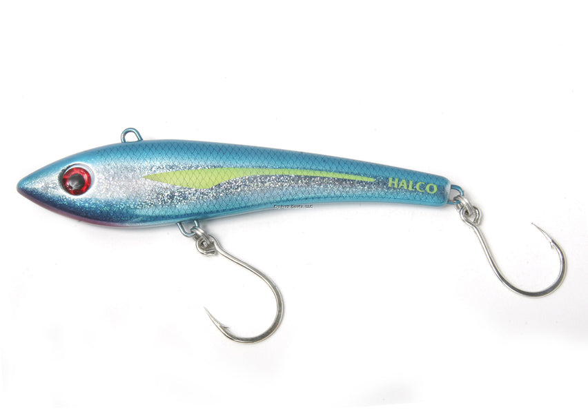 Halco Bibless Minnow Inline Single Hooks, 7 1/2", 6.3/4oz, Fusilier