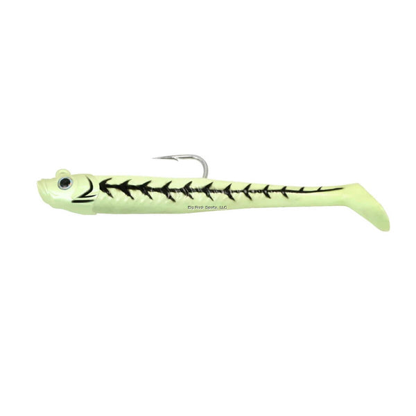 FishLab Mad Sandeel 8" 5 1/4 oz Green Glow