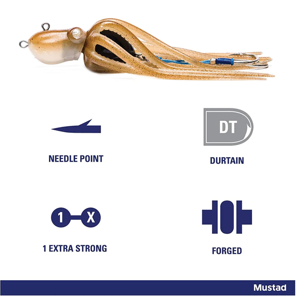 Mustad Octopus Live Jig w/ Assist Hooks