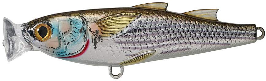 LiveTarget Mullet Topwater Popper 4 3/4", 1 1/4 oz