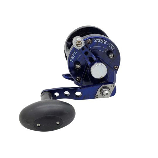 Avet MXJ 5.8 MC Single Speed Lever Drag Casting Reel, Blue Camo