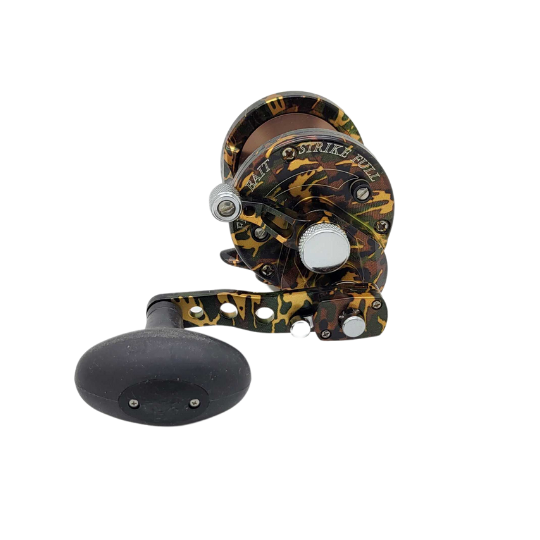 Avet JX 6/3 MC 2-Speed Lever Drag Casting Reel, Green Camo