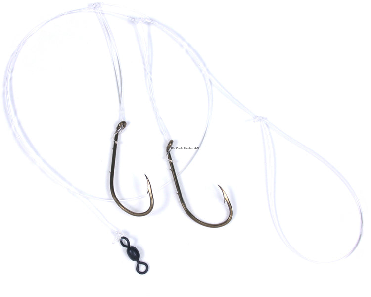 Sea Striker Striper Hi-Lo Clam Rig with 2 Bronze Bait Holder Hooks