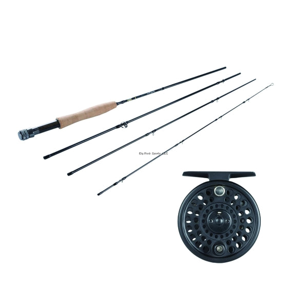 Fenwick NM906-4CBO Nighthawk Fly Combo, 4Pc, 9', 6wt Fly Rod w/Pflueger