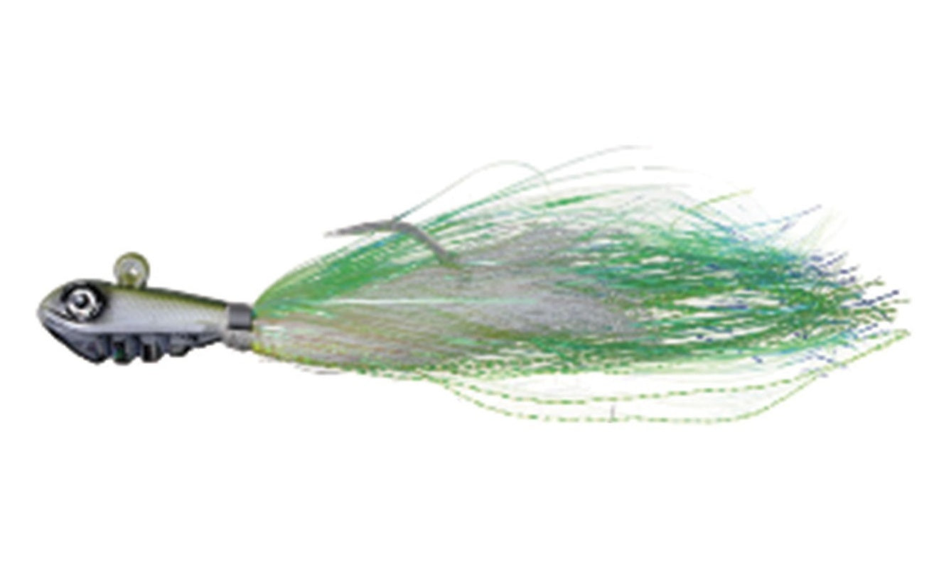 Ocean Born Bouncing B-Tail Fluke Bucktail Jig