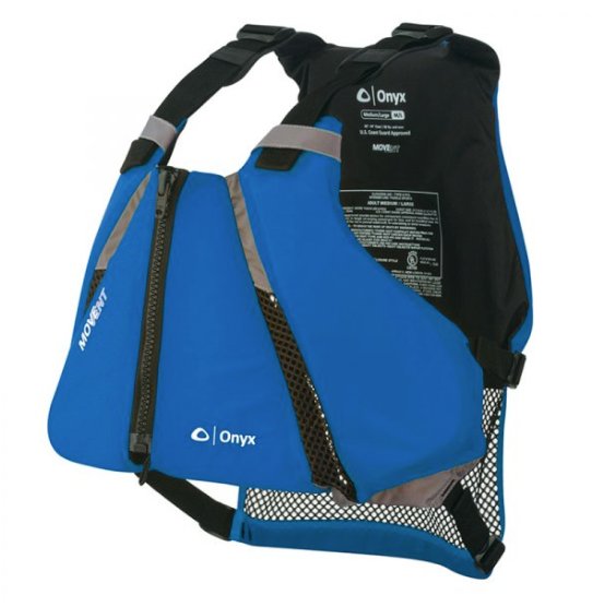 Onyx MoveVent Curve Paddling Life Jacket Blue XS/S