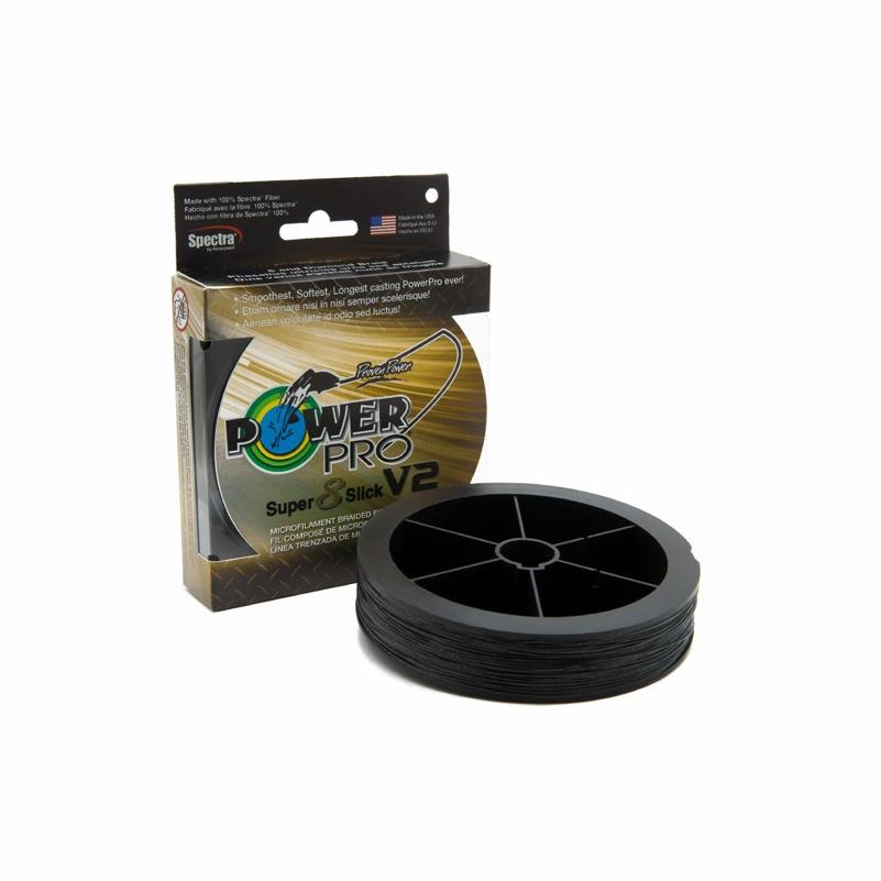 Power Pro Super Slick V2 8-Strand Braided Line 150-300yd