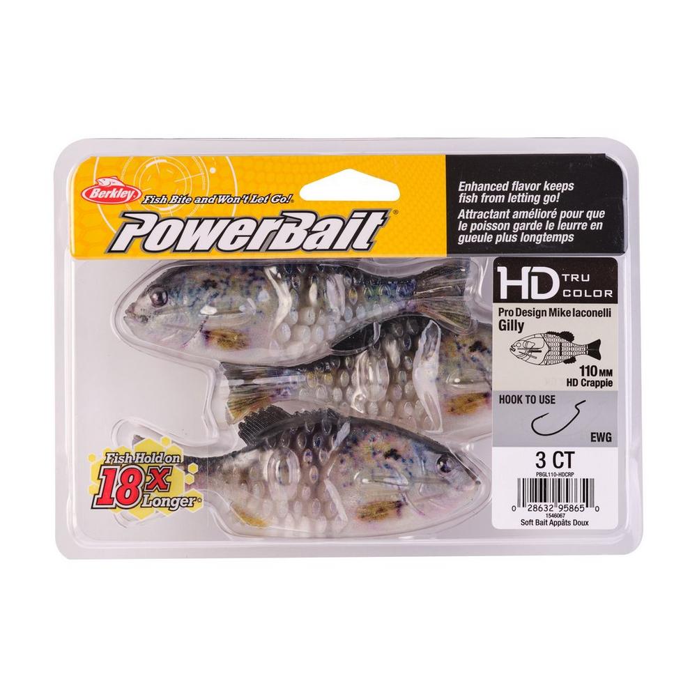 Berkley PowerBait Gilly Swimbait, Designed by Mike Iaconelli