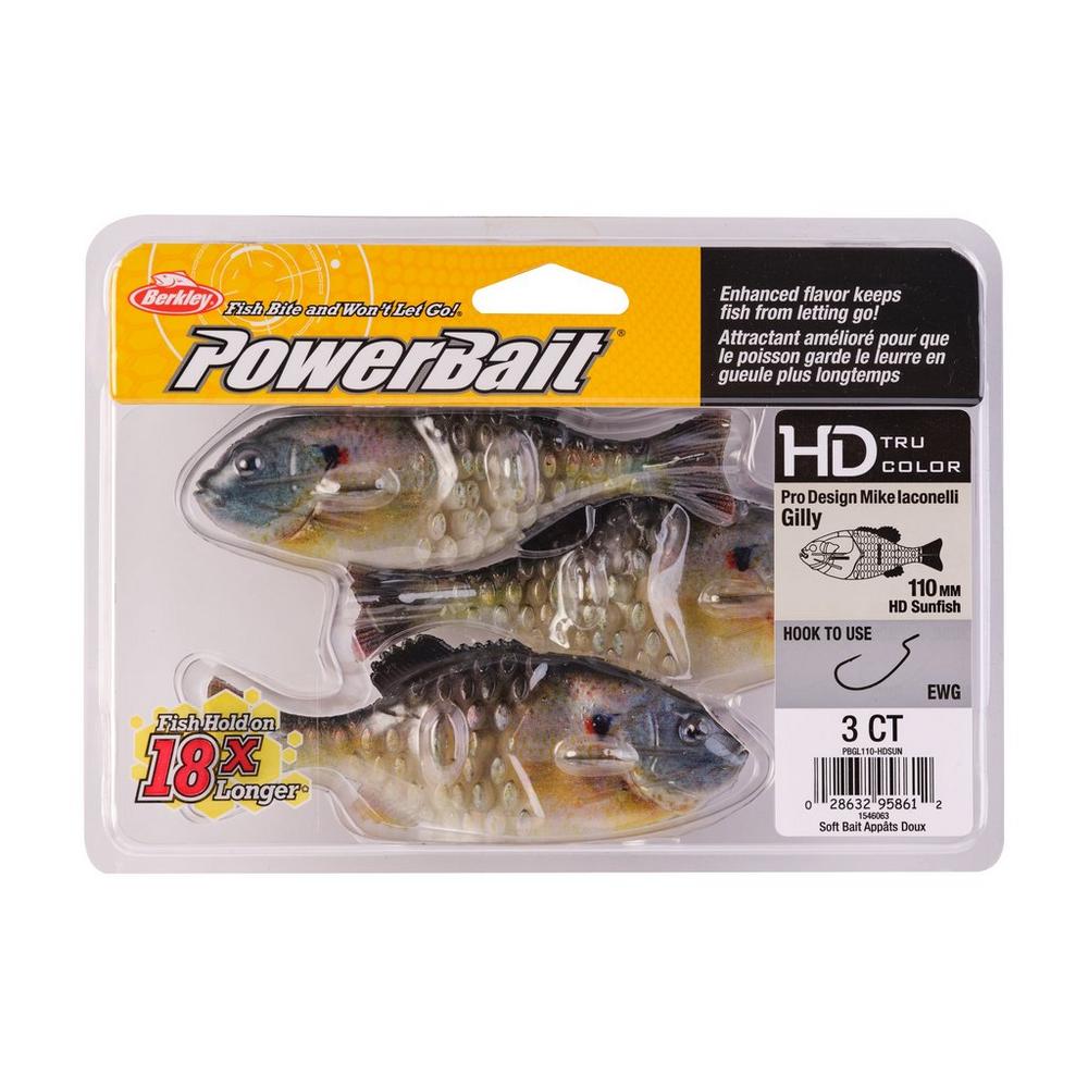 Berkley PowerBait Gilly Swimbait, Designed by Mike Iaconelli