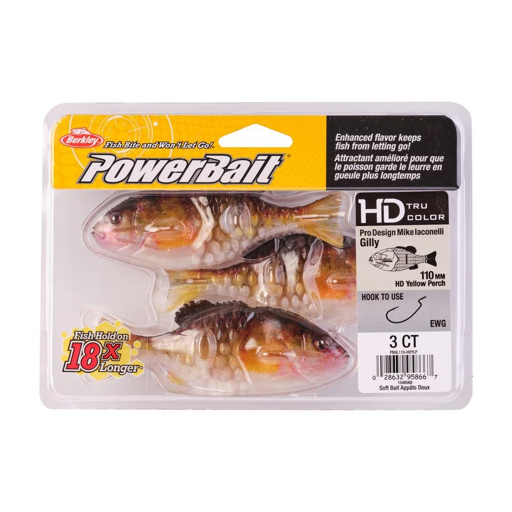 Berkley PowerBait Gilly Swimbait, Designed by Mike Iaconelli