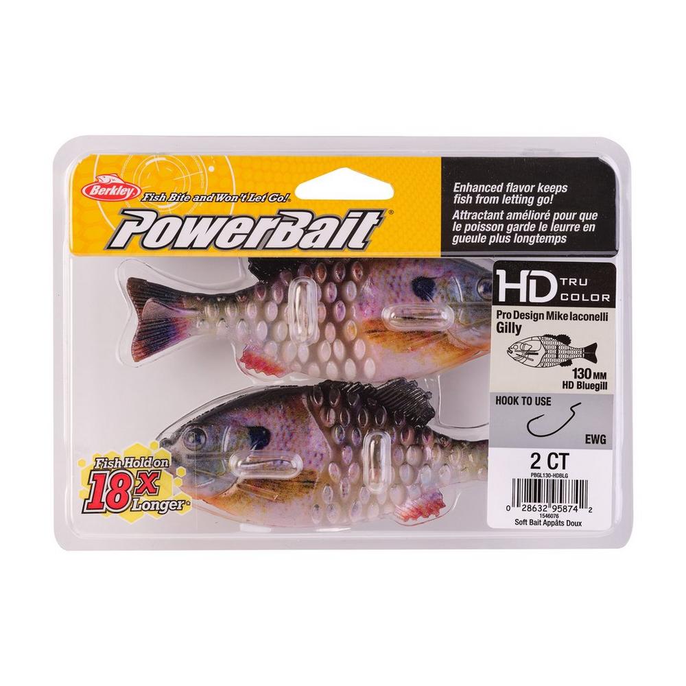 Berkley PowerBait Gilly Swimbait, Designed by Mike Iaconelli