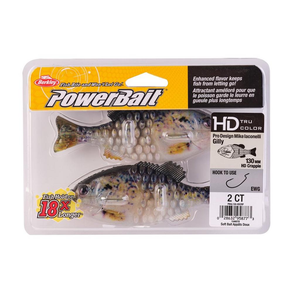 Berkley PowerBait Gilly Swimbait, Designed by Mike Iaconelli