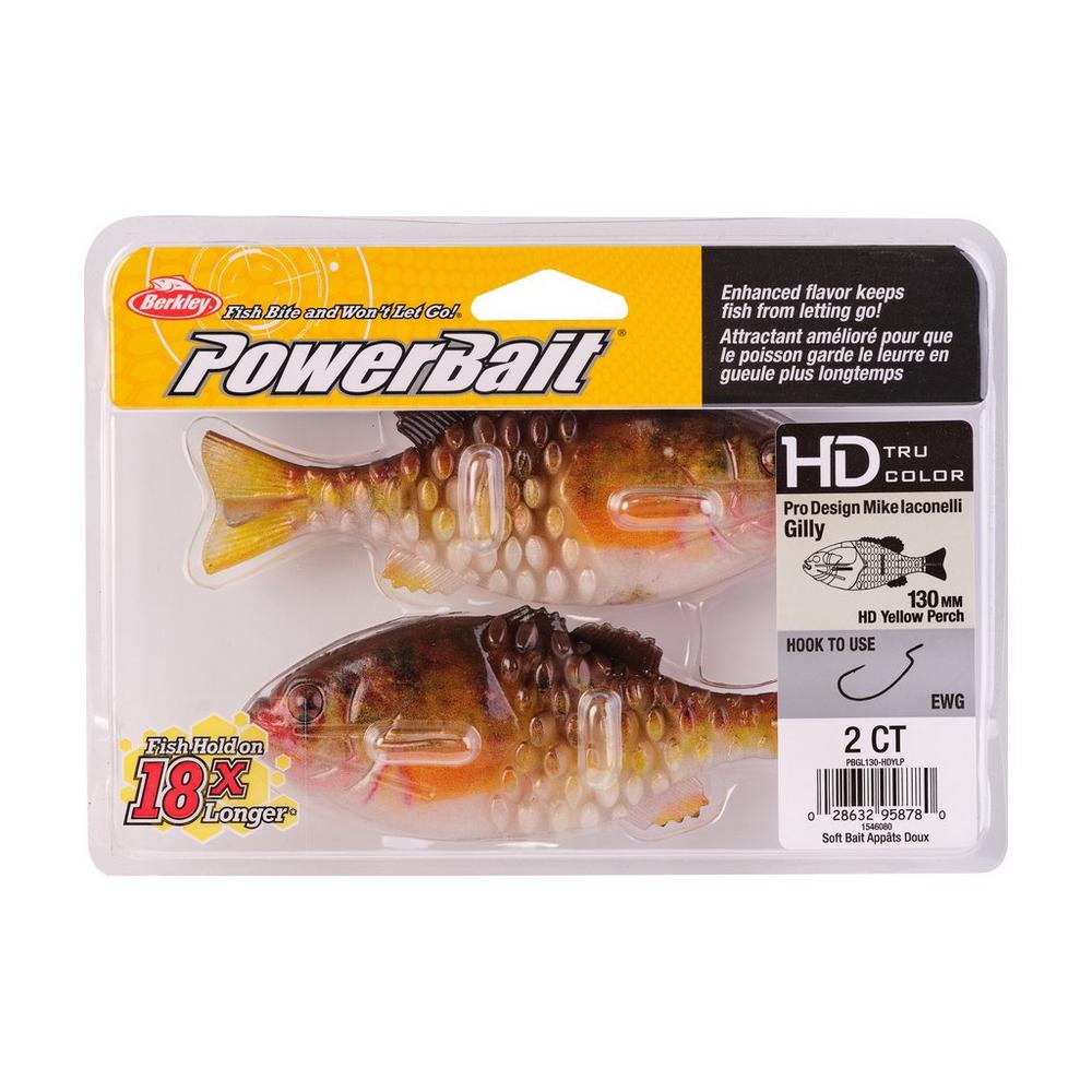 Berkley PowerBait Gilly Swimbait, Designed by Mike Iaconelli