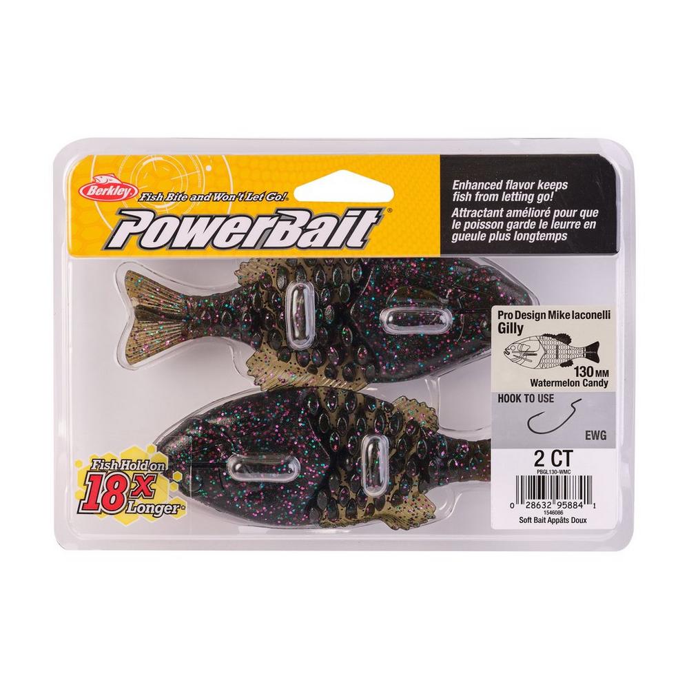 Berkley PowerBait Gilly Swimbait, Designed by Mike Iaconelli