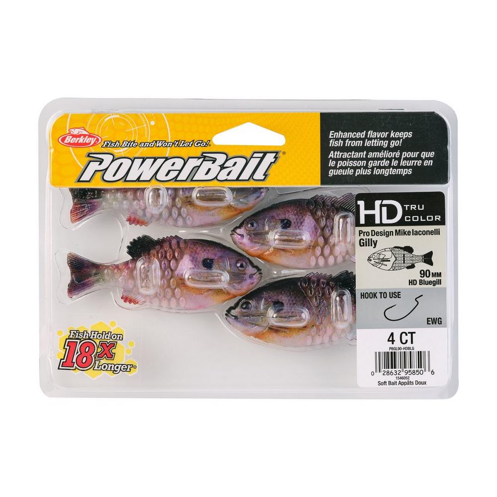 Berkley PowerBait Gilly Swimbait, Designed by Mike Iaconelli